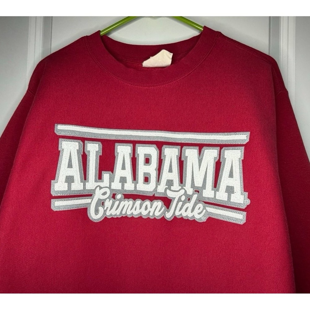 Vintage University of Alabama Crimson Tide Pro‎ Weave Mens Crewneck Sweatshirt